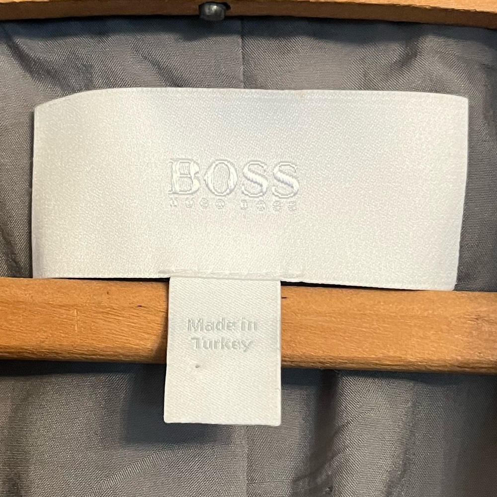BOSS Hugo Boss Jelenna Pinstripe Wool One-Button Blazer Jacket, 2 - Picture 3 of 11